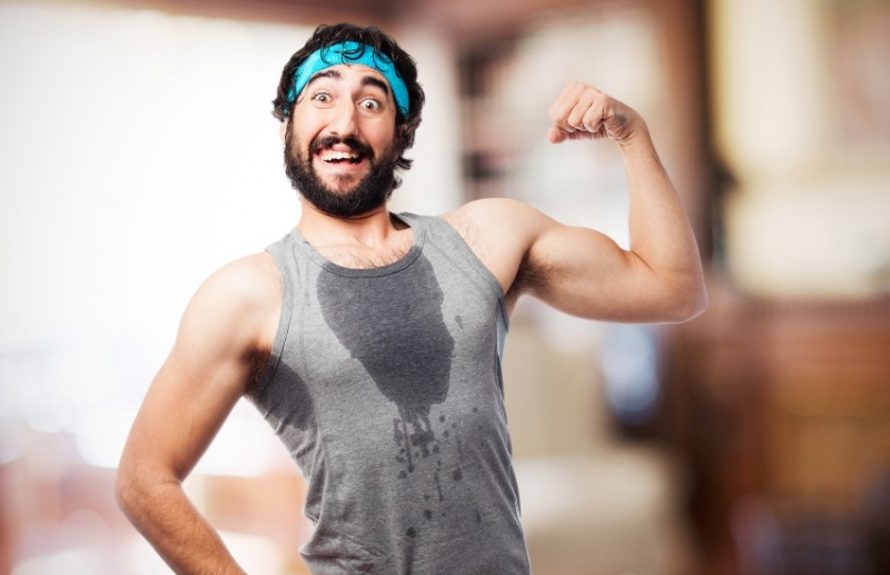 When he returned from the gym&hellip;