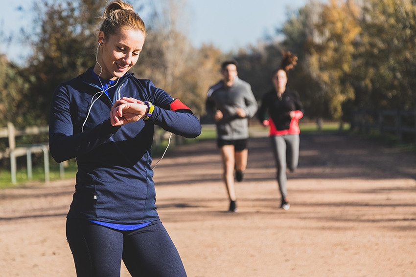 I now run faster than he does.' 'Of course you run faster than he does.'